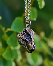Load image into Gallery viewer, T-REX skull necklace
