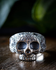 Sugar skull ring